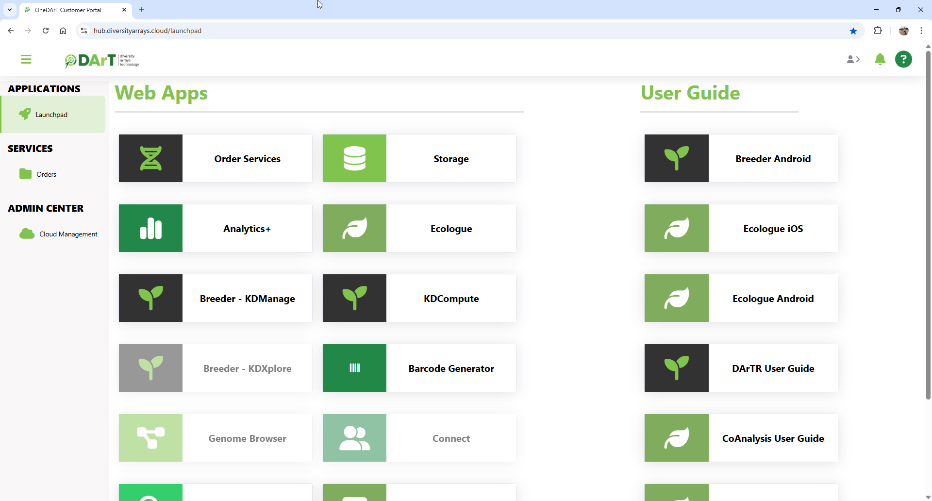 OneDArT Platform